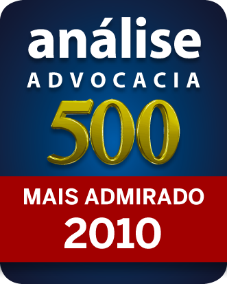 Certificado: Anlise Advocacia 500 - Mais Admirado 2010